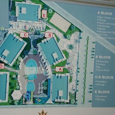 Апартаменты В Отельном Комплексе Aparthotel Avsallar